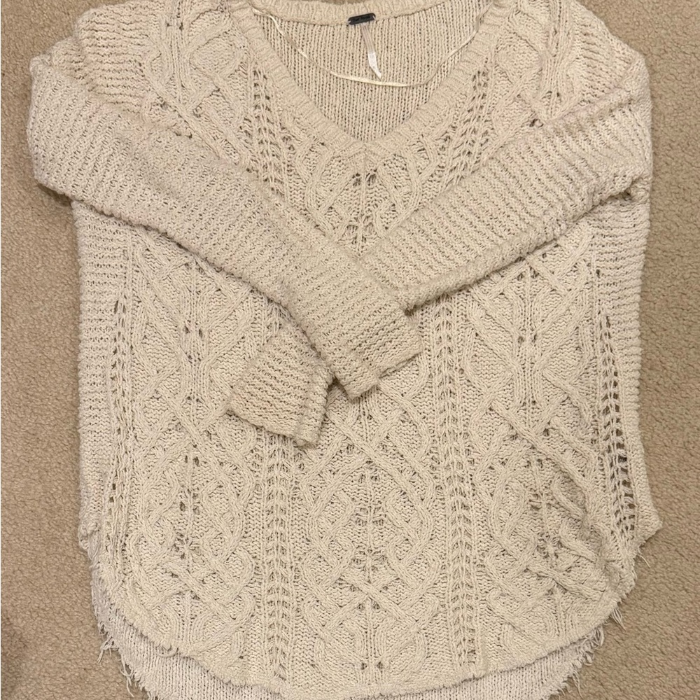 Free people knit sweater